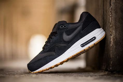 nike air max 1zwart|Nike Air Max 1 Black Gum Men's .